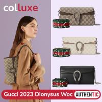 ราคา ของแท้ ของแท้ กุชชี่ Gucci 2023 New Dionysus Woc Small 25cm Shoulder Bag 731782 กระเป๋า Messenger / กระเป๋าสะพายไหล่/ผู้ (27935983902)