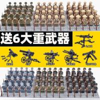ราคา เลโก้ เลโก้นาโน WWIII ทหาร Minifigures แปดทหารกองทัพโซเวียตกองทัพทหารตุ๊กตา Cannon เด็กการศึกษา Asse (26143118607)