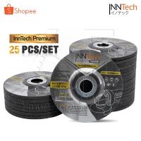 ราคา [ลดพิเศษ] (25ใบ) InnTech Premium ใบเจียรเหล็ก ใบเจียร 5 นิ้ว หนา 6 mm. สำหรับ หินเจียร เครื่องเจียร 5 นิ้ว รุ่น ITP-965 (40269966543)