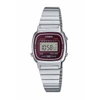 ราคา Casio Digital Classic Lady Silver Tone (LA670WA-4)
