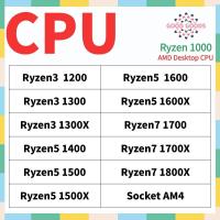 ราคา Ryzen3 1200 R3 1300 R3 1300X R5 1400 R5 1500 R5 1500X R5 1600 R5 1600X R7 1700 R7 1700X R7 1800X AMD Ryzen 1000 โปรเซสเซอร์เดสก์ท็อป CPU ซ็อกเก็ต AM4 1331Pin (29670352272)