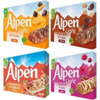ราคา Alpen bars 5bars รส ราสเบอรี่ / สตอเบอรี่ / ถั่วช็อก/ ฟรุ๊ต&นัท / ซัมเมอร์ฟรุ๊ตนำเข้า (24923183252)