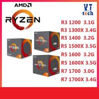 ราคา AMD Ryzen 5 1600 R5 1600 1400 1500X R5 2400 2500X 2600X 3.2GHz หกแกน CPU โปรเซสเซอร์เดสก์ท็อป 65W ซ็อกเก็ต AM4 (29140283924)