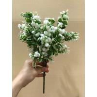 ราคา พร้อมส่ง ตัวแต่งแซม รุ่นมินิบัค 5กิ่ง สีเขียว ตัวแต่ง ใบไม้ปลอม ของตกแต่งบ้าน (11006278036)