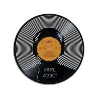 ราคา ส่วนลด Record Creative American Retro Round Mouse Pad หนากันลื่นสไตล์มูลค่าสูง (40867126159)