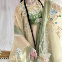 ราคา ที กลิ่นฉุน ทํา ฮันฟู หญิง [ฤดูใบไม้ผลิสีเกี่ยวกับจุดอะไร] อุตสาหกรรมหนักปักเสื้อเชิ้ตแขนใหญ่กระโปรงคําคมซุปเปอร์นางฟ้าสวมใส่ทุกวันฤดูใบไม้ผลิสไตล์ฤดูร้อน20250928 (43421990960)