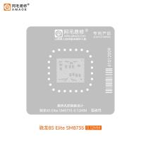 ราคา 0.12 มม.Amaoe BGA Reballing Stencil สําหรับ Snapdragon 8S Elite SM8735 ดีบุกปลูกบัดกรีตาข่ายเหล็ก (43617770182)