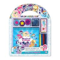 ราคา เซ็ตตัวปั๊มพร้อมตลับหมึก สีเมจิก สมุดระบายสี และสติ๊กเกอร์ MY LITTLE PONY: Happy Set 8654 (2820140241)