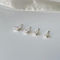 ราคา Yourdays/ต่างหูเพชร cz หนามเตยฐานชู/ Cz earrings (11877190832)