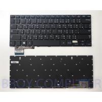ราคา SAMSUNG Keyboard คีย์บอร์ด Samsung Series 7 Ultra NP740U3E NP730U3E Backlit สีดำ ไทย-อังกฤษ (2010407495)