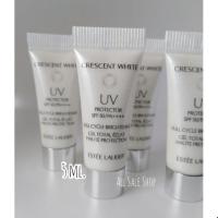 ราคา พร้อมส่ง Estee Lauder Crescent White UV Protector SPF50/PA++++ 5 ml. 150.- (1304046260)