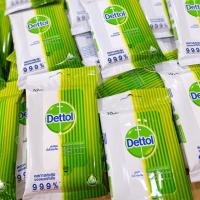 ราคา Dettol เดทตอลผ้าเช็ดทำความสะอาดผิวแบบเปียกแอนตี้แบคทีเรีย 10 แผ่น (3222366389)