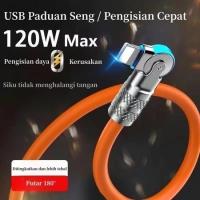 ราคา 120W 180 องศา Fast Charging Micro USB Type C Data CABLE สําหรับ iPhone IOS USB Android Data CABLE / Android, iPhone, Micro Data CABLE (25297492188)