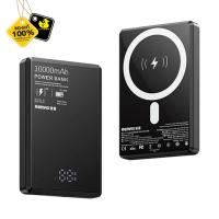 ราคา Remax Power Bank 10000 mAh Wireless Magnetic แบตสำรอง (RPP-109) มาตรฐาน CCC (40364539511)