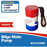 ราคา 1100/2000Gph 12V 24V ปั๊มน้ํา Dc Non-Automatic Marine Submersible เรือ Bilge ปั๊ม (23868868022)