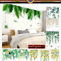 ราคา HIJAU [VIP] สีขาววินเทจดอกไม้ MOTIF สติ๊กเกอร์กระจก WINDOW ประตูกระจกสติ๊กเกอร์ติดผนังสติ๊กเกอร์ติดผนังสติ๊กเกอร์ติดผนังสติ๊กเกอร์ติดผนังสติ๊กเกอร์ติดผนังสติ๊กเกอร์ติดผนังสติ๊กเกอร์ติดผนังสีเขียวกล้วย