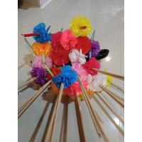 ราคา ดอกไม้กระทง ดอกไม้ธูปเทียนลอยกระทงคละสี ธูป+เทียน 1คู่ ได้2ดอก ธูป 1 เทียน 1 คละสี ดอกคาเนชั่น (18553869141)