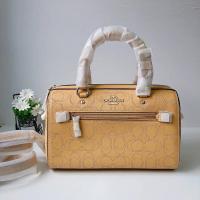 ราคา ♞,♘,♙ (สด-ผ่อน) หมอน 10 นิ้ว สีเหลือง / สีขาว / สีฟ้า 1006 ROWAN SATCHEL IN SIGNATURE LEATHER vbg (25292531879)