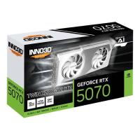 ราคา VGA (การ์ดแสดงผล) INNO3D GEFORCE RTX 5070 TWIN X2 OC WHITE - 12GB GDDR7 (N50702-12D7X-195064W) (28782206331)