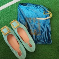 ราคา รองเท้าบัลเล่ต์ O&B สภาพดีเลิศ (22201247765)