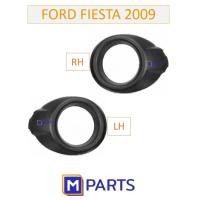 ราคา ฝาครอบไฟตัดหมอก / ฝาปิดไฟตัดหมอก / ฝาปิดไฟสปอตไลท์ FORD FIESTA 2009 ดำ แบบคู่ (42400575196)