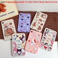 ราคา ภาพวาดการ์ตูน TPU กันกระแทกสําหรับ Samsung Galaxy Tab A9 + 11.0 A9 8.7 A8 10.5 A7 10.4 S6 Lite Tab A 8.0 Tab A7 Lite 8.7 แฟชั่นแท็บเล็ตป้องกันกรณี (28217863422)