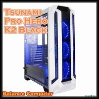 ราคา ATX Case (NP) TSUNAMI Pro Hero K2 (Black/Blue) (6138272599)