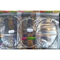 ราคา สายเร่งระฆังทองสั้น ( สายในยาว 1.20 ม. ปลอกนอก 95 ซม. ) มี 3 สี เงิน , ชา ,ดำลาย เส้นละ 150 (4034830390)