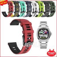 ราคา สาย Mido Multifort TV Big Date Limited Edition S01E01 สายนาฬิกาซิลิโคน Mido Multifort bands สาย (29550185896)