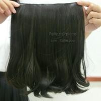 ราคา วิกผมแฟนซี แฮร์พีช hairpiece งุ้มปลายสั้น รุ่น Cookie (24968914570)