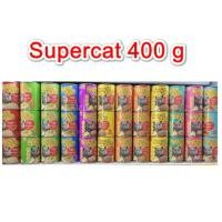 ราคา (1 กระป๋อง)Supercat ขนาด 400 g อาหารเปียกแมว ซุปเปอร์แคท ขนาด 400 กรัม (42256486408)