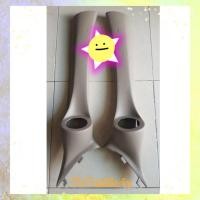 ราคา เสาเอ เสาapilar งานไฟเปอร์แท้ติดรถ โตโยต้าวีโก้ *สำหรับรถที่ ไม่มีมือจับ vigo ใส่แหลมจานข้างละหลุม ขนาด 3-4 นิ้ว (2284245207)