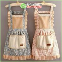 ราคา ผ้ากันเปื้อนเจ้าหญิงสวยสุด ๆ ผ้ากันเปื้อนทําอาหารผู้หญิงสไตล์วินเทจพร้อมเข็มขัดระบายอากาศ (29390317334)