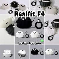 ราคา In Stockfor Realfit F4 Case Casing Soft Silicone Headphone Case Trend Cartoon NO.2 (27122413011)