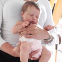 ราคา 48cm Realistic Reborn Doll Full Silicone Reborn Doll Reborn Doll Cross-border Куклы (26932380460)
