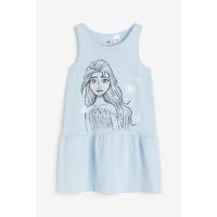 ราคา H&M ชุดเดรสผ้ายืดแขนกุด Frozen 8-10Y พร้อมส่ง (26154772604)