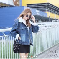 ราคา New!! เสื้อยีนต์ fur collar ปกติ800 (772269064)