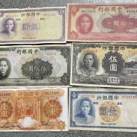 ราคา สาธารณรัฐจีนของธนาคารรายการประเทศธนบัตรคอลเลกชันเหรียญโบราณชุดเต็มเหรียญโบราณรวมกันเก่าธนบัตร8.5 (41711561240)