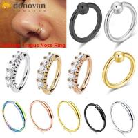 ราคา DODONVAN Body Piercing Lip Ring สไตล์ hoop เครื่องประดับสำหรับการเจาะหู (43374907051)