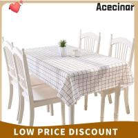 ราคา ACECINAR ผ้าปูโต๊ะ, กันน้ํา Oilproof Rectangula ตาราง, PEVA Antipaste ตารางผ้าปูโต๊ะ Home Kitchen (50050002190)