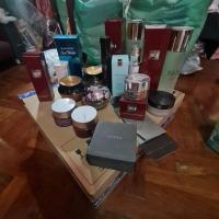 ราคา ขวดเปล่า กระปุกเปล่า estee sk2 clarins three laura ysl (22465630847)