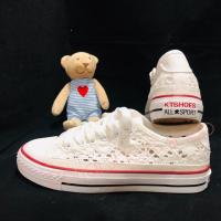 ราคา รองเท้าผ้าใบ ผู้หญิง ทรงรองเท้าconverse ลูกไม้หนากับผ้าซีทรู (3411747767)