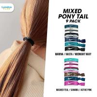 ราคา Nike Collection ไนกี้ ผ้ารัดศีรษะ ยางรัดผมแฟชั่น Mixed Hairbands 9PK N.000.3537.450 / N.000.3537.959 (550) (20052700801)