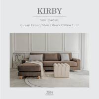 ราคา ZEN Collection โซฟาตัวแอล KIRBY Sofa L-Shape (16468891341)