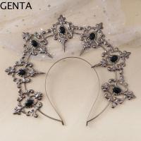 ราคา GENTA Baroque Hair Hoop มงกุฎคริสตัลประดับเพชรสำหรับสาวๆ เพื่อความหรูหราและสง่างาม เหมาะเป็นเครื่องประดับผม (43174107982)
