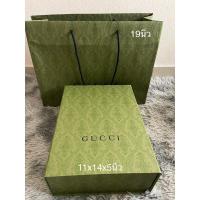 ราคา ชุดกล่องกระเป๋าGucciขนาด11x14x5นิ้วพร้อมถุงกระดาษ (24272752626)