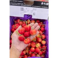 ราคา เชอรี่ทอง Rainier Cherries USA (ตราลิง) 2 กิโลกรัม . (เบอร์ 9.5) (26937614179)