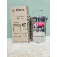 ราคา Zebra ปิ่นโต ปิ่นโตบัดดี้ 12*3.5 (ม้าลาย) ปิ่นโตสแตนเลส Zebra กล่องถนอมอาหาร ชั้นใส่อาหาร ชั้นไปวัด กล่องอาหา (29411730285)