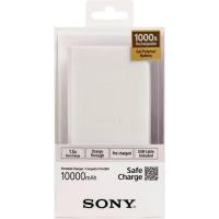 ราคา SONY POWER BANK เครื่องสำรองไฟ ความจุ 10,000 mAh รุ่น CP-V10B สีขาว (2718589662)