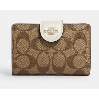 ราคา กระเป๋าCOACH MEDIUM CORNER ZIP WALET รุ่นใหม่ แท้ 100% (21911515665)